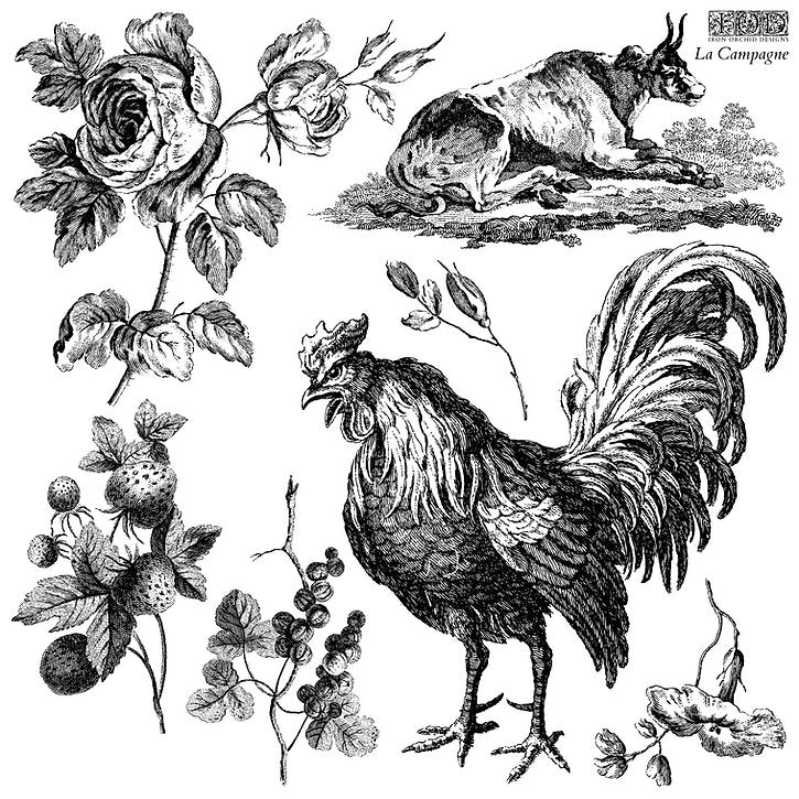 Штамп "La Campagne"