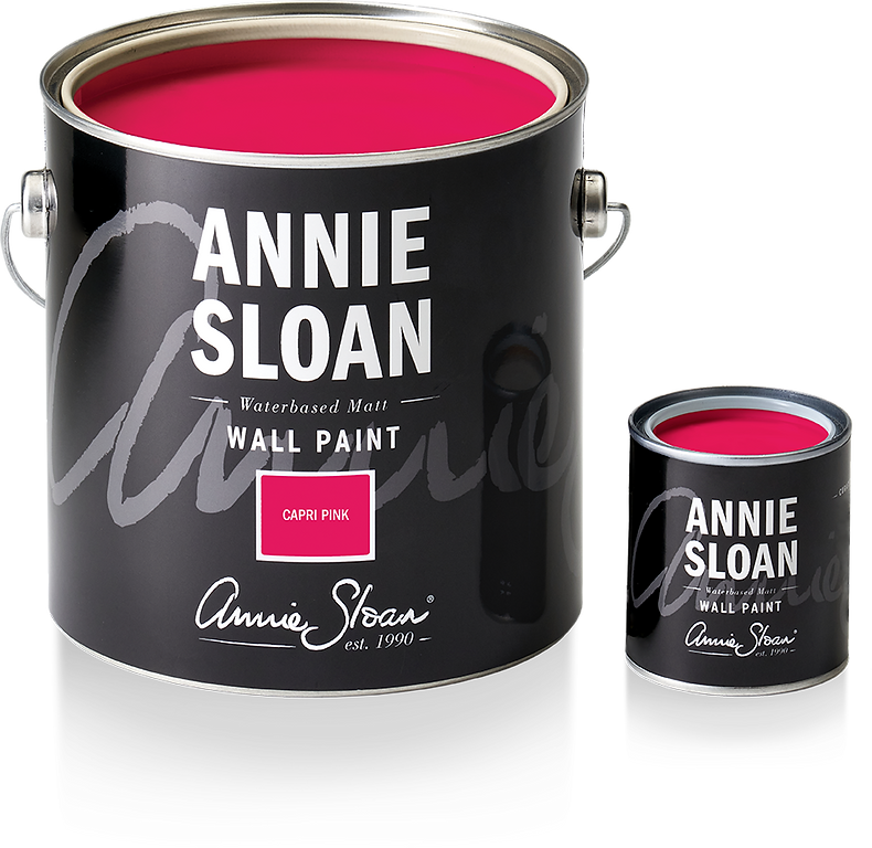 Capri Pink Annie Sloan Wall Paint