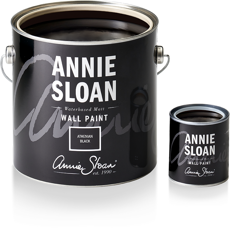 Athenian Black Annie Sloan Wall Paint