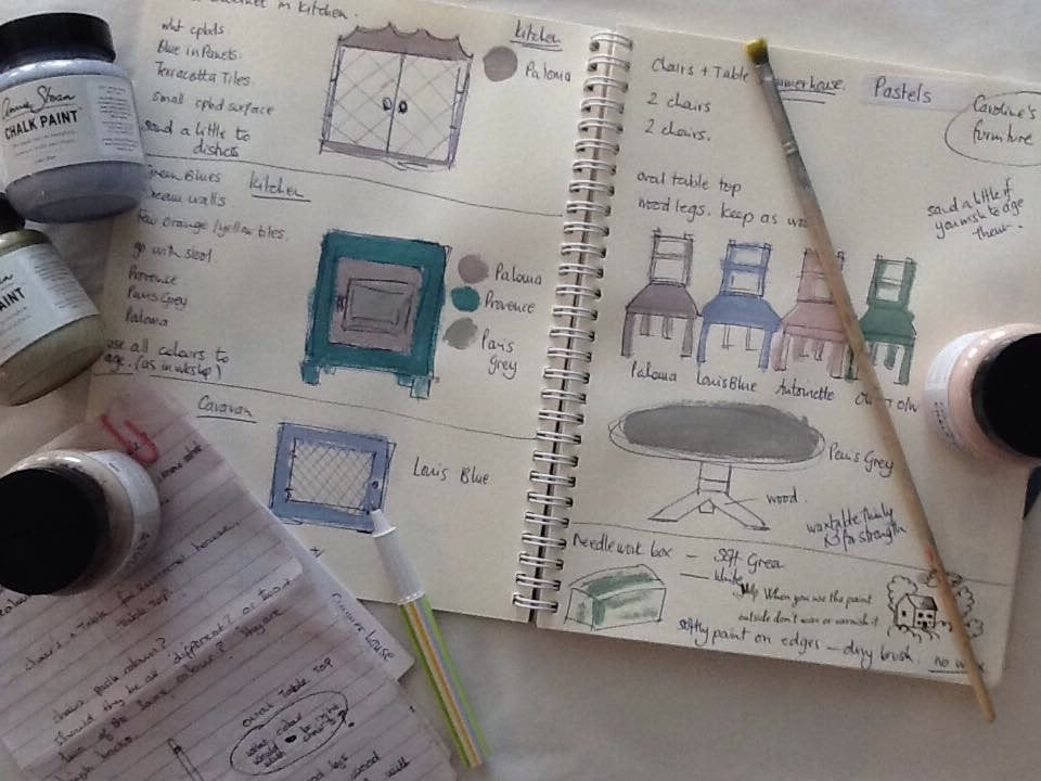 Workbook darba burtnīca Annie Sloan