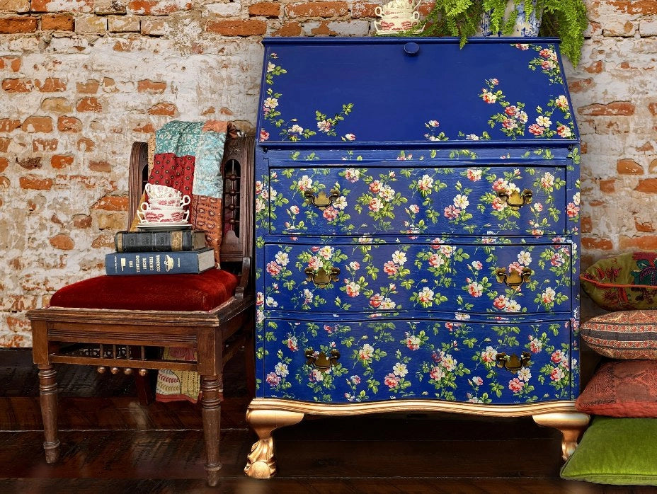 PAINT INLAY "ROSE CHINTZ"