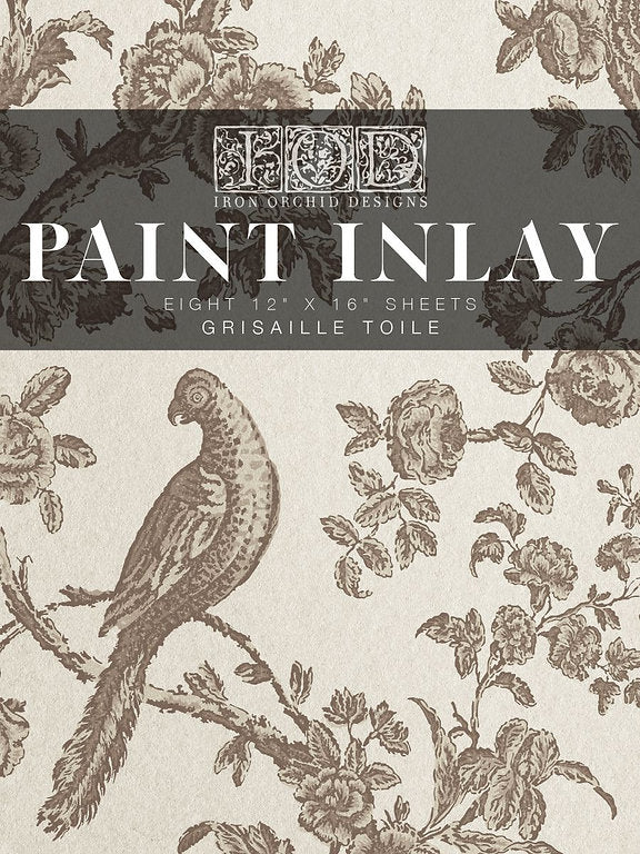 PAINT INLAY "GRISAILLE TOILE"