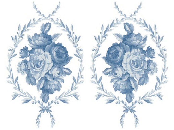 ИНКРУСТАЦИЯ КРАСКОЙ "TROMPE LŌEIL BLUE"