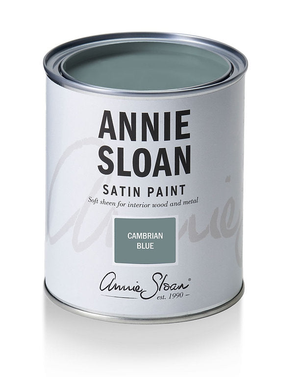 Cambrian blue Annie Sloan Satin Paint krāsa 750ml