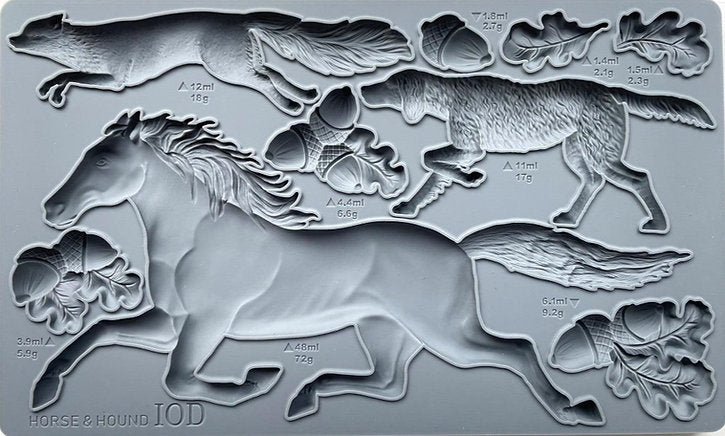 Силиконовая форма IOD HORSES AND HOUND