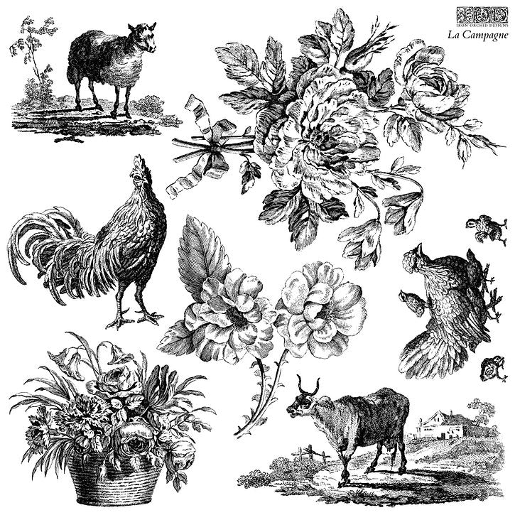 Штамп "La Campagne"