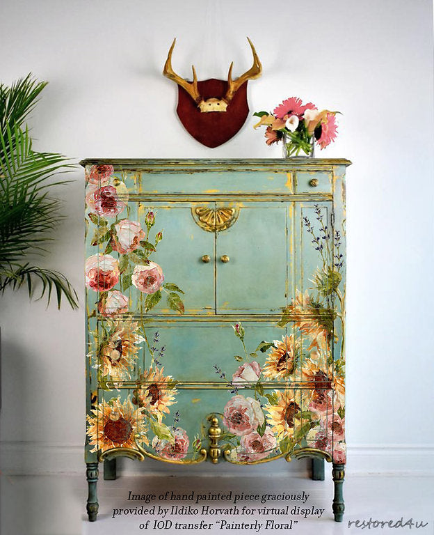 Transfer "Painterly Florals"