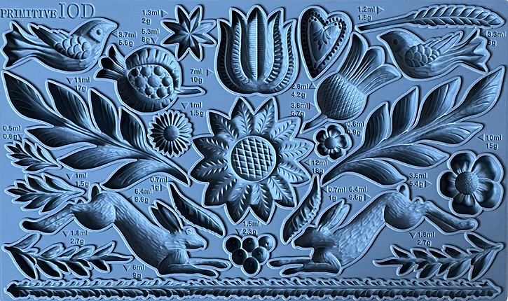Силиконовая форма IOD PRIMITIVE