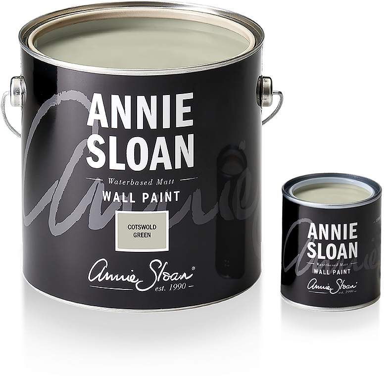 Costwold Green Annie Sloan Wall Paint