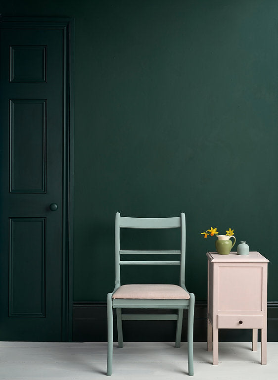Knightbridge green Annie Sloan Satin Paint krāsa 750ml