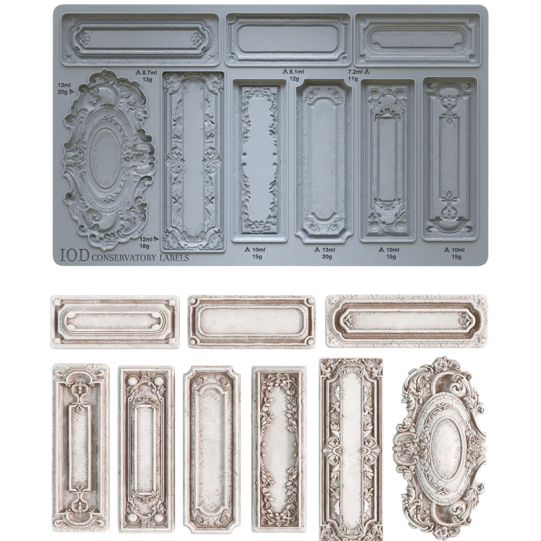 Silikona forma CONSERVATORY LABELS IOD