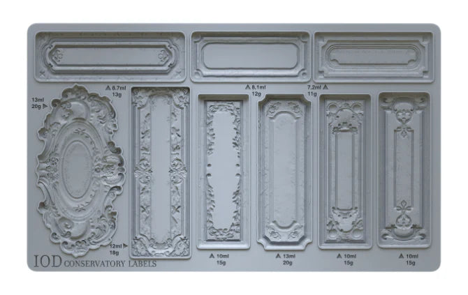 Silikona forma CONSERVATORY LABELS IOD