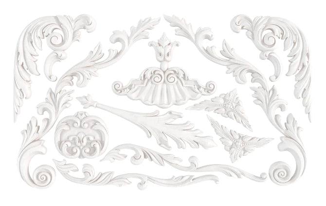 Silikona forma DAINTY FLOURISHES IOD
