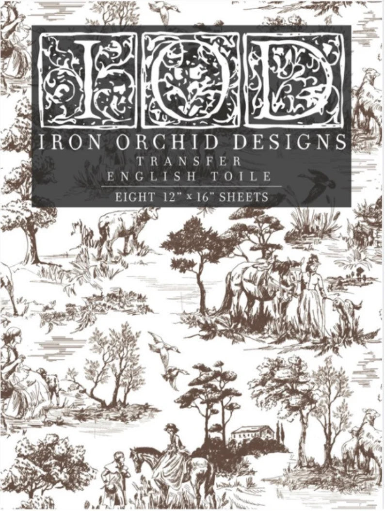 Трансфер ENGLISH TOILE IOD