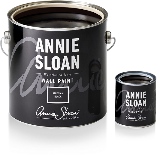 Athenian Black Annie Sloan Wall Paint 