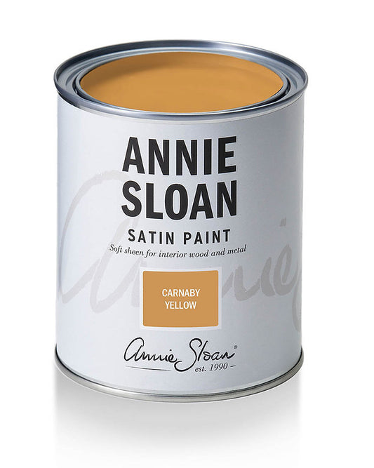 Carnaby Yellow Annie Sloan Satin Paint krāsa 750ml